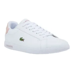 Best Sale โ Lacoste Graduate BL White Leather ๐ Sneakers ๐