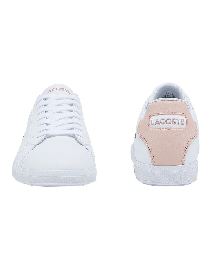 Best Sale ⌛ Lacoste Graduate BL White Leather 👏 Sneakers 🌟 5 Best Sale ⌛ Lacoste Graduate BL White Leather 👏 Sneakers 🌟 - Image 5