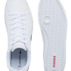 Best Pirce 🔥 Lacoste Graduate Cap White/Pink Leather Trainers ✔️ -Women Shoes shop 849518650 4 720x928