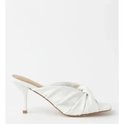 Best Pirce ⭐ Collection Kaia White Heeled Sandal 🔥