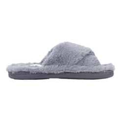 Budget ⌛ Grosby Invisible Grey Crossover Slipper 👏