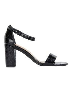 Flash Sale ❤️ Sandler Juliet Black Croc 👏 Sandals 😀