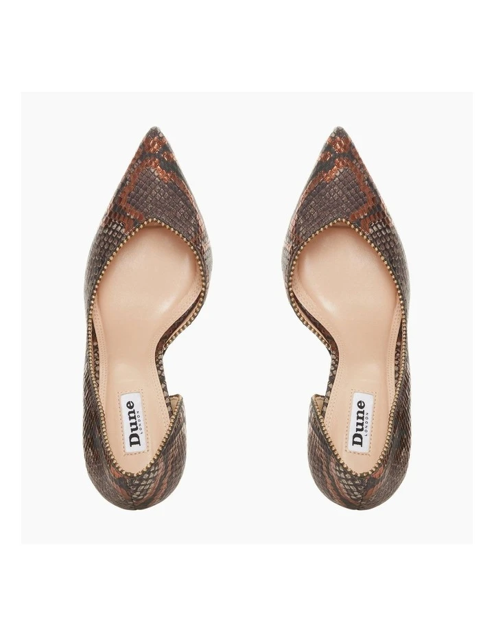 Promo 🛒 Dune London Dream - Brown Rept Print Leather ⌛ 4 Promo 🛒 Dune London Dream - Brown Rept Print Leather ⌛ - Image 4