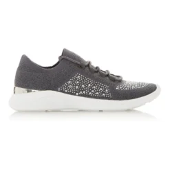 Best Pirce 😉 Dune London Easy Lace Up - Grey 👍
