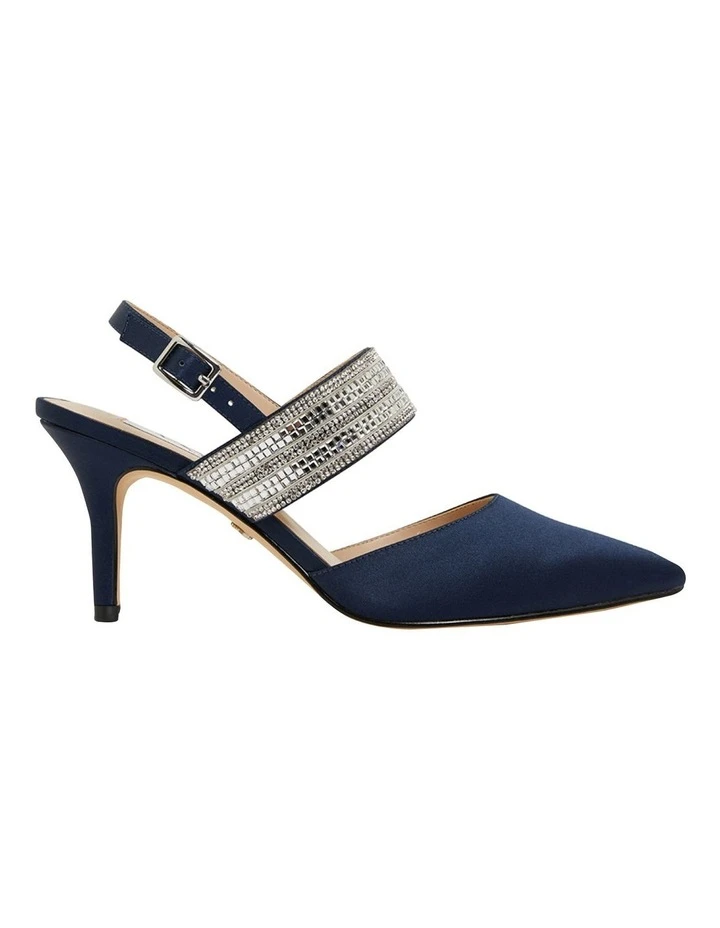 Promo ๐ Nina Treena Navy Satin Pump โ 1 Promo ๐ Nina Treena Navy Satin Pump โ