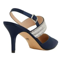 Promo ๐ Nina Treena Navy Satin Pump โ 8 Promo ๐ Nina Treena Navy Satin Pump โ -Women Shoes shop 855538300 4 720x928