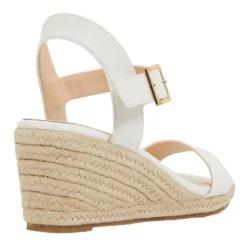 Buy ⌛ Sandler Annie White Smooth Sandals ❤️ -Women Shoes shop 856178560 4 720x928