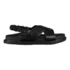 Top 10 🤩 St. Sana Tatum Black Footbed 🔔 Sandal ⭐