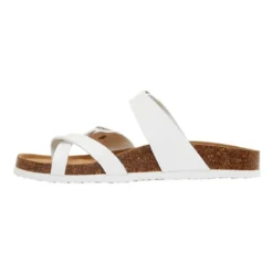Hot Sale ⭐ Ravella Smooth Sandals Deva White ⌛ -Women Shoes shop 857689300 3 720x928