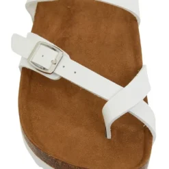 Hot Sale ⭐ Ravella Smooth Sandals Deva White ⌛ -Women Shoes shop 857689300 7 720x928