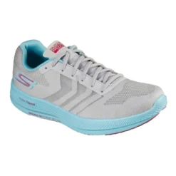 Best Pirce 🤩 Skechers GOrun Razor Grey/Aqua/Pink Sneaker 😉