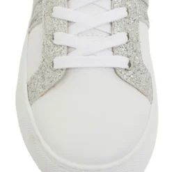 Cheapest ❤️ Pink Inc Daisy White/Silver 👍 Sneakers ⭐ -Women Shoes shop 860122000 6 720x928
