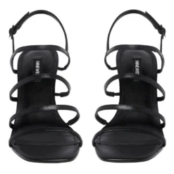 Outlet 😀 Nine West Niva Black Sandals ✔️ -Women Shoes shop 861410620 3 720x928