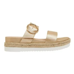Cheapest 😉 Sandler Warsaw Soft Gold Smooth Sandals ✔️