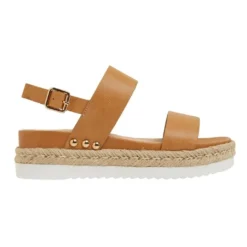 Cheap ⭐ Sandler Wave Camel Smooth Sandals 👍