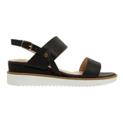 Top 10 👏 Ravella Dayton Black Smooth Sandals 🛒