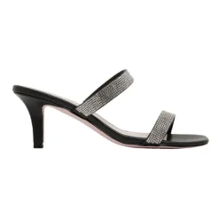 Best deal ✔️ Pink Inc Imogen Black Glove Sandals ⌛