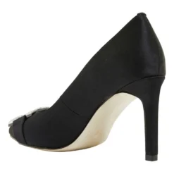 Cheap 🎉 Alan Pinkus Ruby Black Satin Heeled 🔔 Shoes ⭐ -Women Shoes shop 861437170 5 720x928