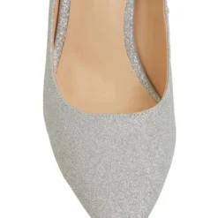 Flash Sale ⭐ Ravella Wild Silver Glitter Heeled Shoes 😀 -Women Shoes shop 862512580 7 720x928