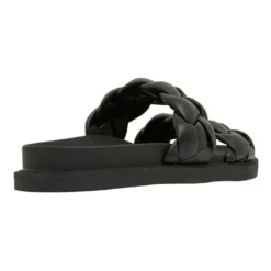 Promo 🎁 Ravella Gossip Black Smooth Sandals ❤️ -Women Shoes shop 862543000 4 720x928