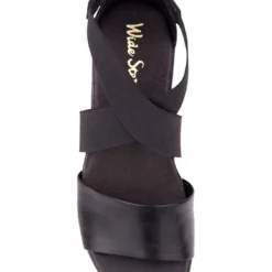 New ⭐ Wide Steps Chester Black Glove ⭐ Sandals ✨ -Women Shoes shop 862598530 5 720x928