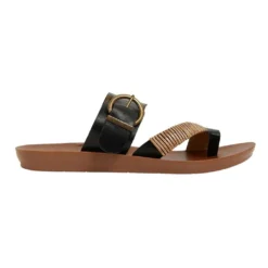Wholesale ๐ฅ Sandler Geneva Black Smooth Sandals โค๏ธ