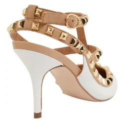 Promo ✔️ Pink Inc Sphinx White Kid/Nude 💯 -Women Shoes shop 863180470 4 720x928