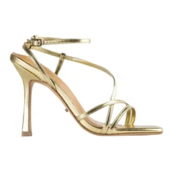 Outlet 😉 Tony Bianco Franci Gold Nappa Metallic Heels 🎉