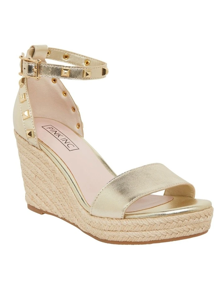 Buy 😉 Pink Inc Shadow Soft Gold Glove Sandals 🔔 2 Buy 😉 Pink Inc Shadow Soft Gold Glove Sandals 🔔 - Image 2