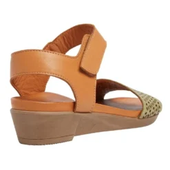 Best deal 👏 Active Flex Accord Khaki/Cognac Glove Sandals 🥰 -Women Shoes shop 865477720 4 720x928
