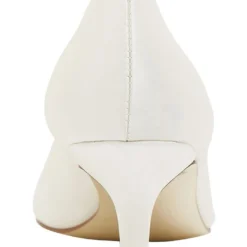 Hot Sale 🌟 Alan Pinkus Tina Ivory Satin Heeled Shoes 🧨 -Women Shoes shop 866104660 5 720x928
