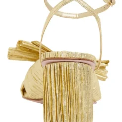 Discount 🔔 Pink Inc Secret Gold Metallic Sandals 🎉 -Women Shoes shop 866850130 5 720x928