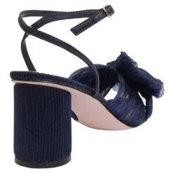 Deals ✔️ Pink Inc Secret Navy Fabric 💯 Sandals 😍 -Women Shoes shop 866850400 4 720x928