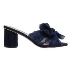 Budget ๐ Pink Inc Surge Navy Fabric Sandals โ