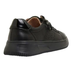 Best deal 😍 Wide Steps Novella Black/Black Patent Sneakers ⭐ -Women Shoes shop 874879570 4 720x928