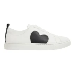 Brand new โค๏ธ Pink Inc Love White / Black Glove Sneakers โญ