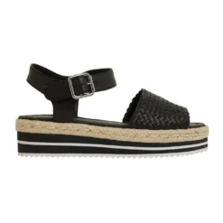 Brand new 🎁 Jane Debster Debbie Black Weave Sandals 🔥