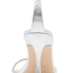 Buy 👍 Nine West Yess Silver Heels 🎉 -Women Shoes shop 876563110 4 720x928