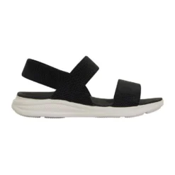 Hot Sale ⌛ Active Flex Mack Black Stretch Sandals 🌟