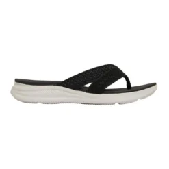 Discount ⭐ Active Flex Magda Black Stretch Sandals 🛒