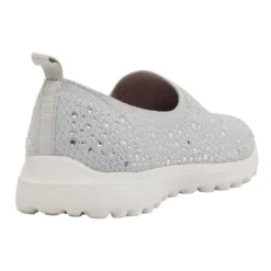 Budget ⌛ Active Flex Parlour Light Grey Diamante Sneakers ⌛ -Women Shoes shop 877343860 4 720x928