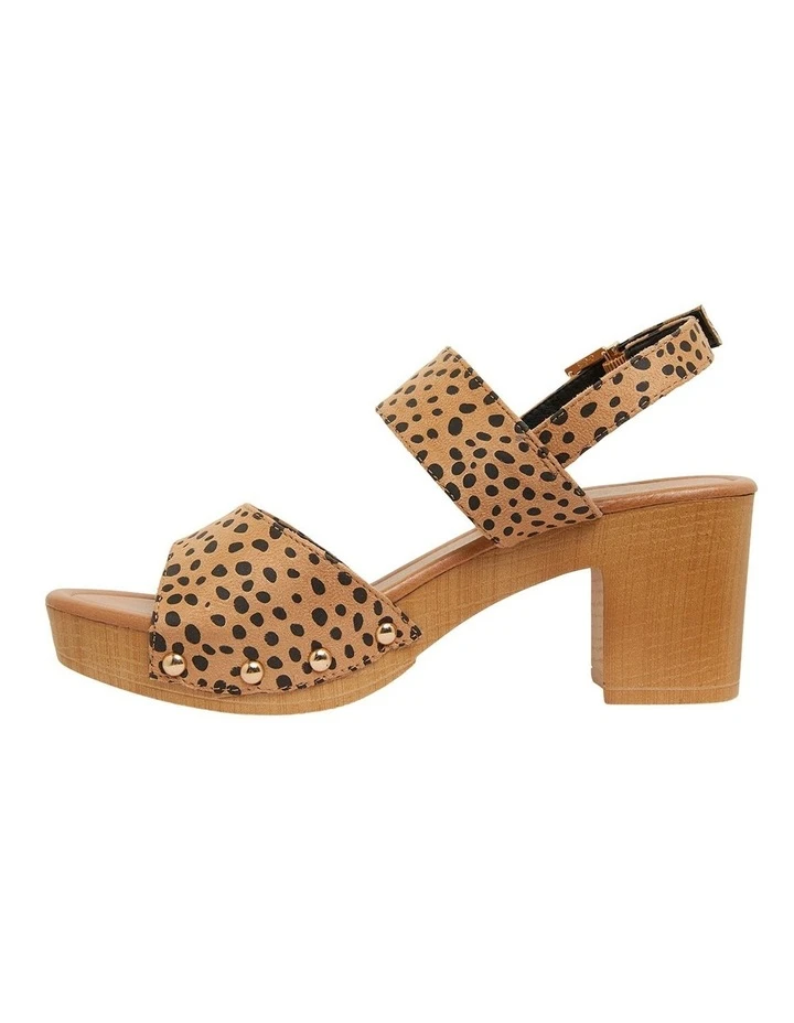 Best Sale ✔️ Ravella Lana Nude Cheetah Sandals ✨ 3 Best Sale ✔️ Ravella Lana Nude Cheetah Sandals ✨ - Image 3