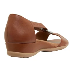 Buy 😀 Wide Steps Caroline Mid Brown Glove 🤩 Sandals ✔️ -Women Shoes shop 880375960 4 720x928