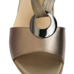 Buy ๐งจ Wide Steps Caroline Pewter Metallic ๐ Sandals โจ 11 Buy ๐งจ Wide Steps Caroline Pewter Metallic ๐ Sandals โจ -Women Shoes shop 880376320 6 720x928