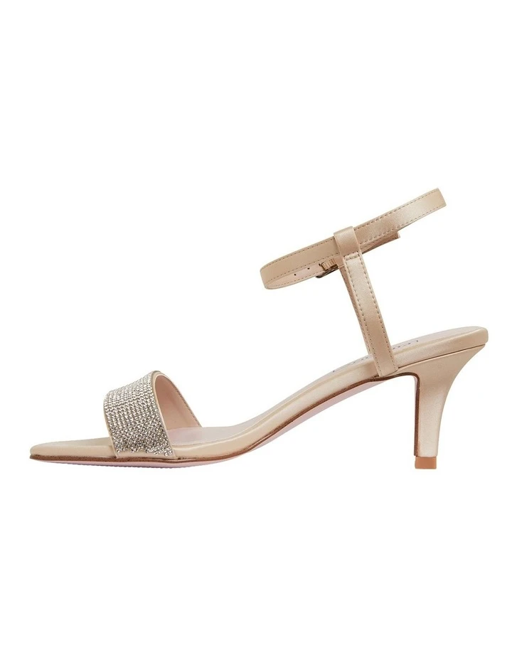 Budget ✔️ Pink Inc Icon Baby Pink Satin 😉 Sandals in Baby Pink Satin ✨ 3 Budget ✔️ Pink Inc Icon Baby Pink Satin 😉 Sandals in Baby Pink Satin ✨ - Image 3