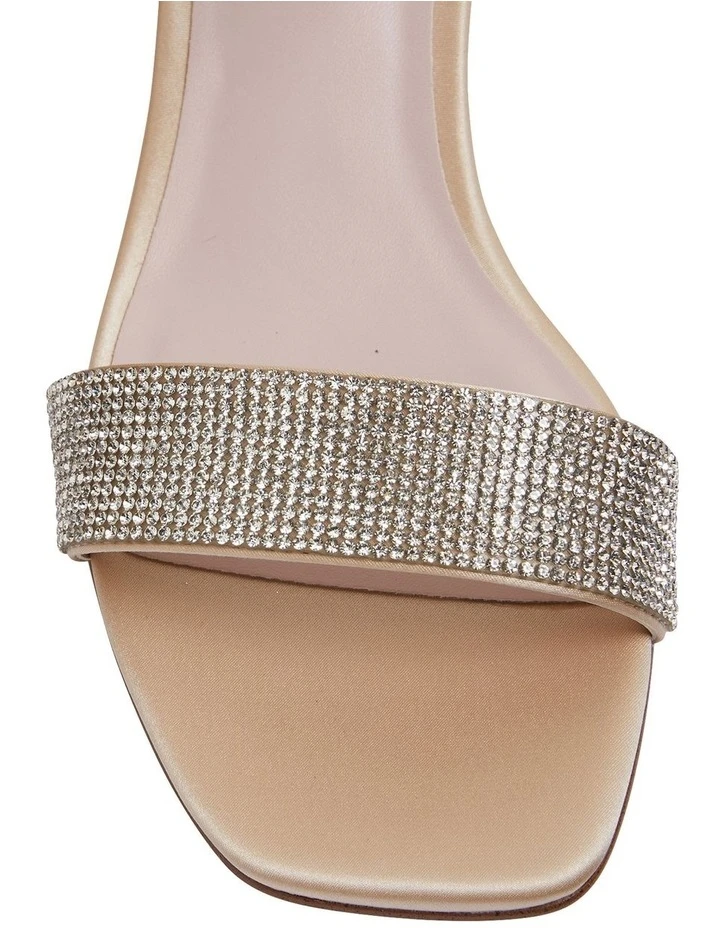 Budget ✔️ Pink Inc Icon Baby Pink Satin 😉 Sandals in Baby Pink Satin ✨ 5 Budget ✔️ Pink Inc Icon Baby Pink Satin 😉 Sandals in Baby Pink Satin ✨ - Image 5