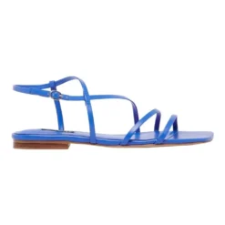 Outlet 👍 Nine West Mani Blue Sandals 😀