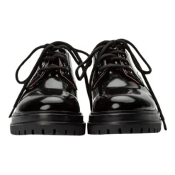 Outlet ✔️ Tony Bianco Wanita Black Hi Shine Flats 👏 -Women Shoes shop 888523660 4 720x928