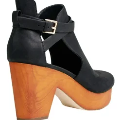 Best Sale ⭐ Belle & Bloom Fearless Black Clog Ankle Boot 🥰 -Women Shoes shop 889075900 3 720x928