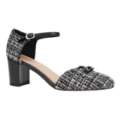 Cheapest 🌟 Review Esther Red Tweed Heel ⌛